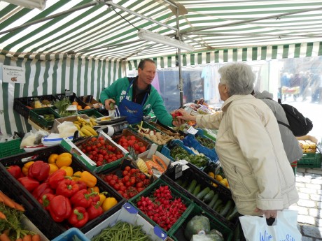 Gemüse Wochenmarkt