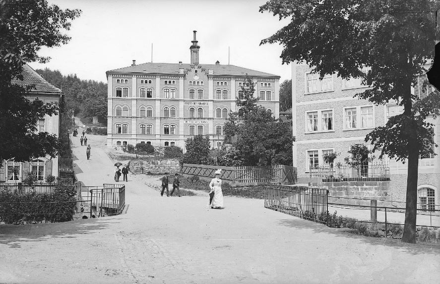 Brücke Brauhaus um 1901