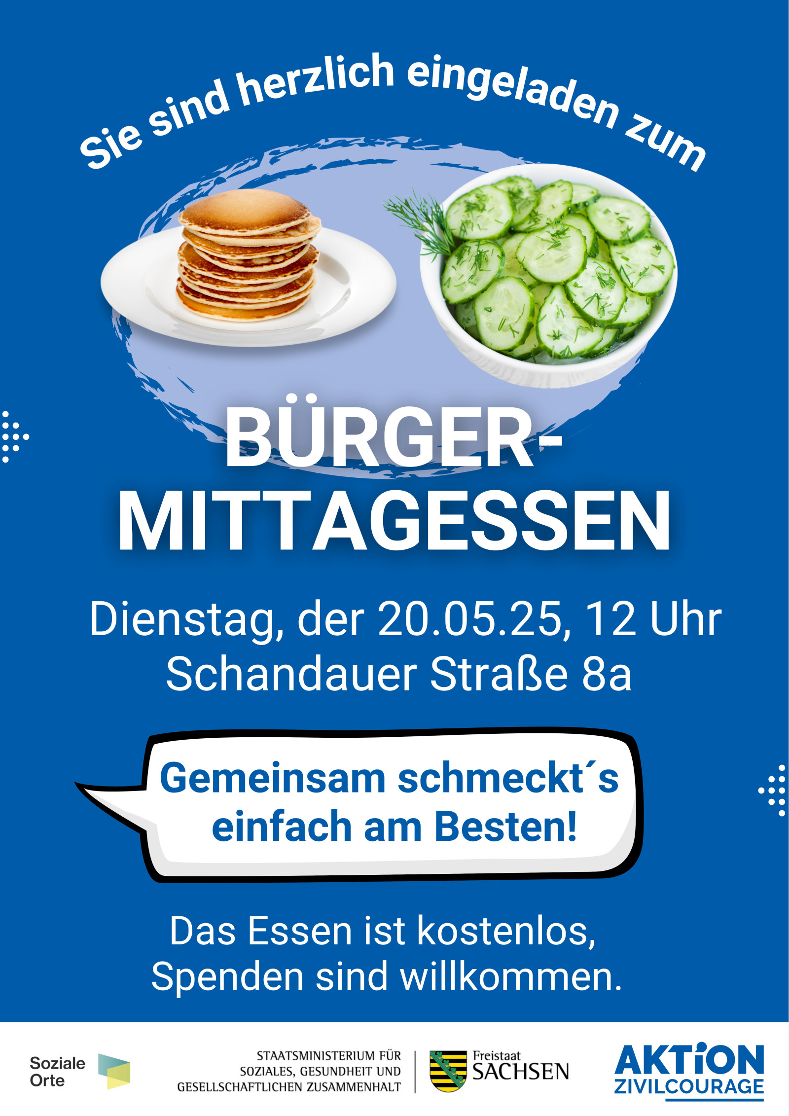 Bürgermittagessen Freiraum 2005