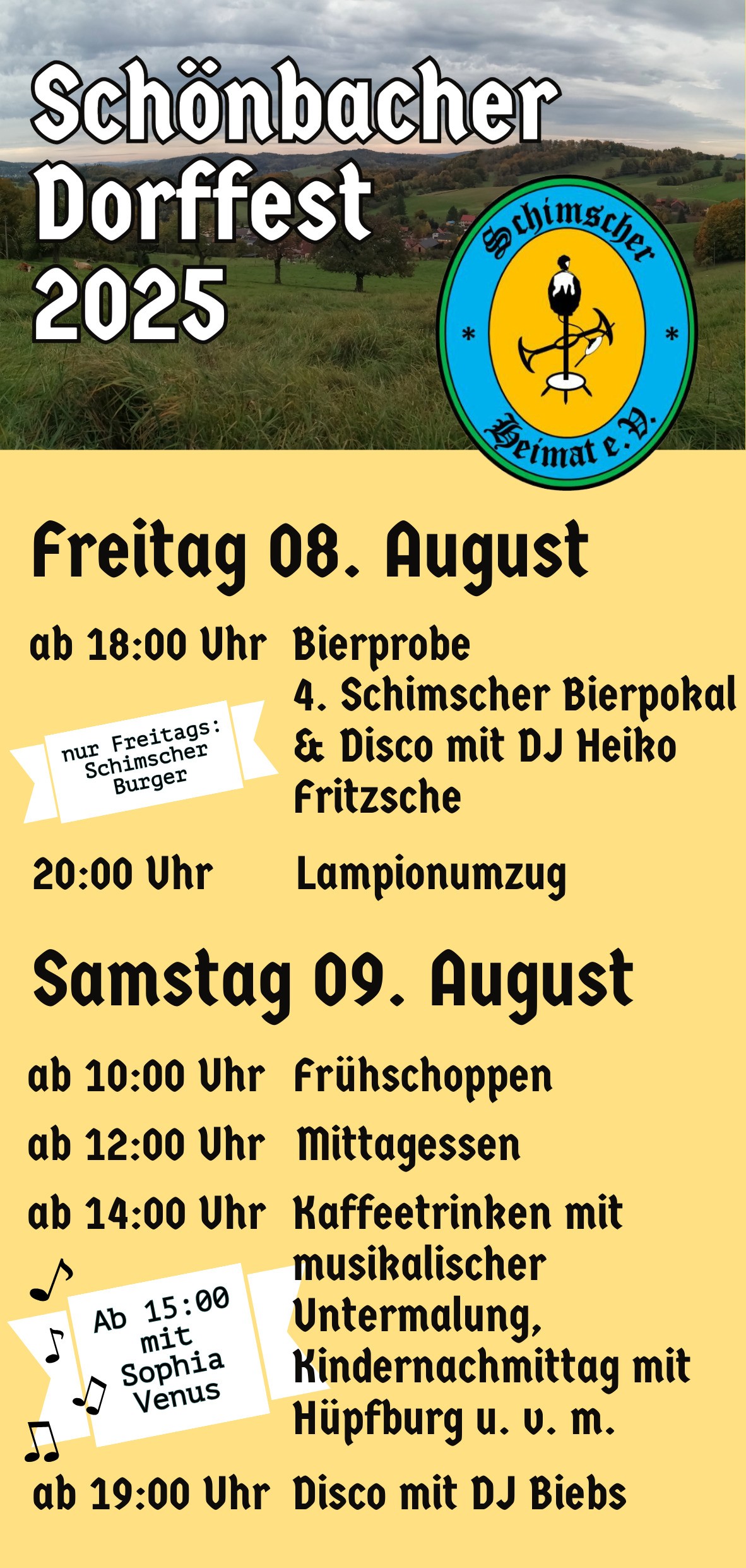 Dorffest Schönbach