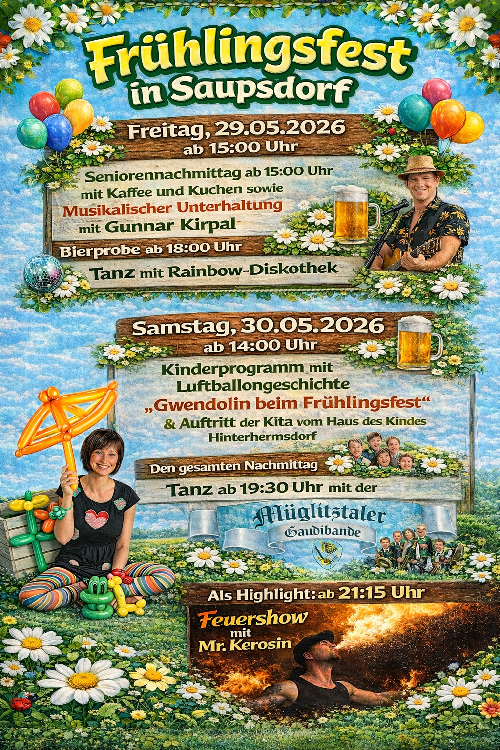 Frühlingsfest Saupsdorf
