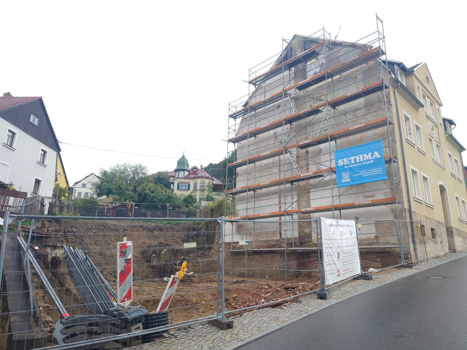 Tannertstr 1 Gerüst 2609