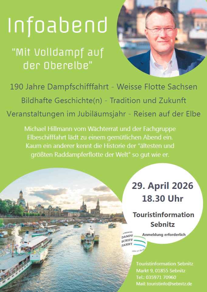 Infoabend Dampfschifffahrt