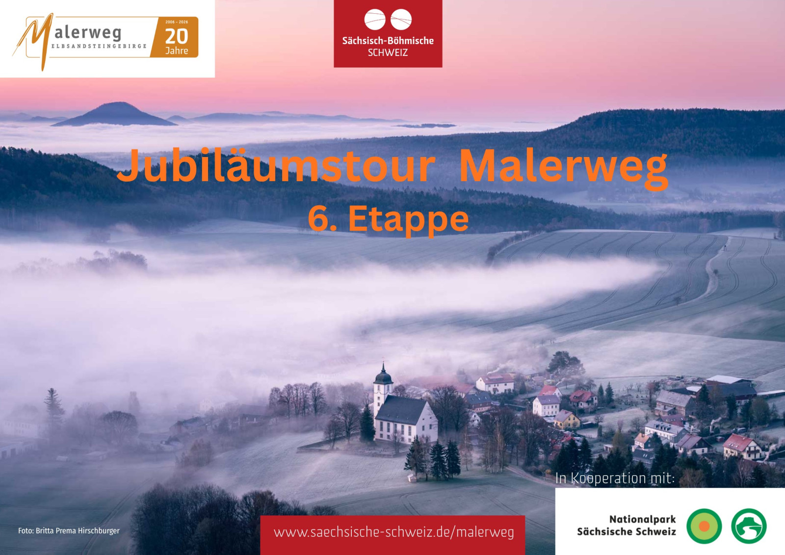 Jubil.tour Malerweg 6. Etappe