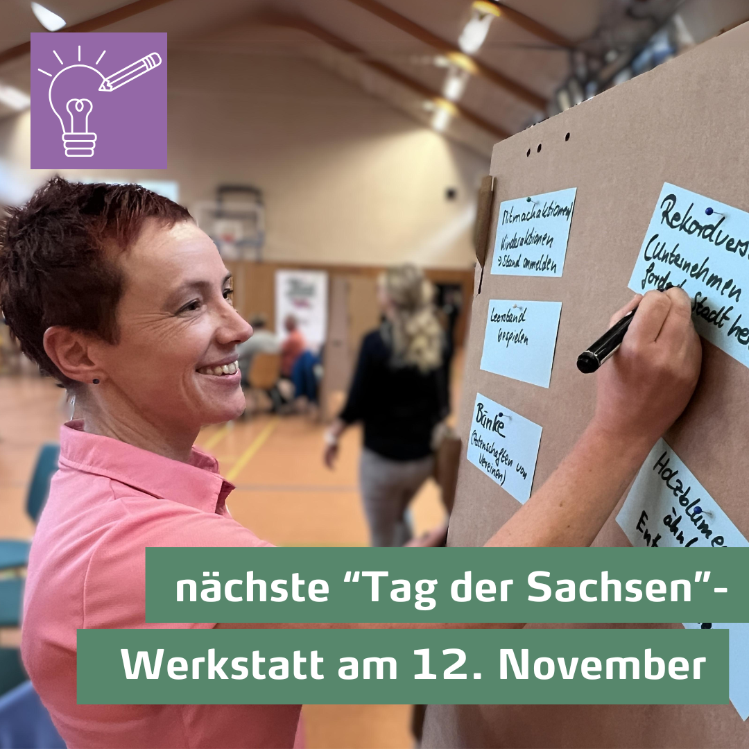 Tag der Sachsen Werkstatt