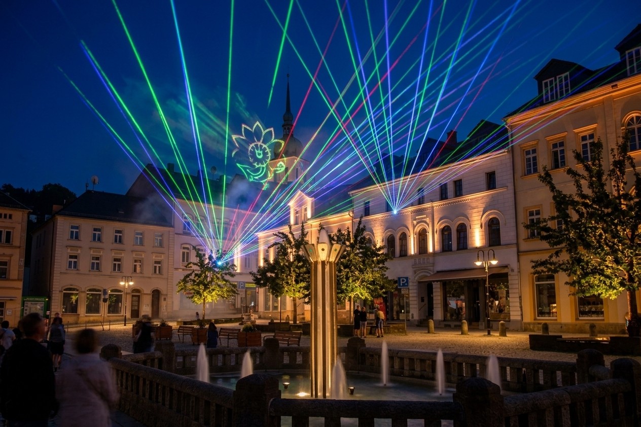 Museumsnacht Lasershow
