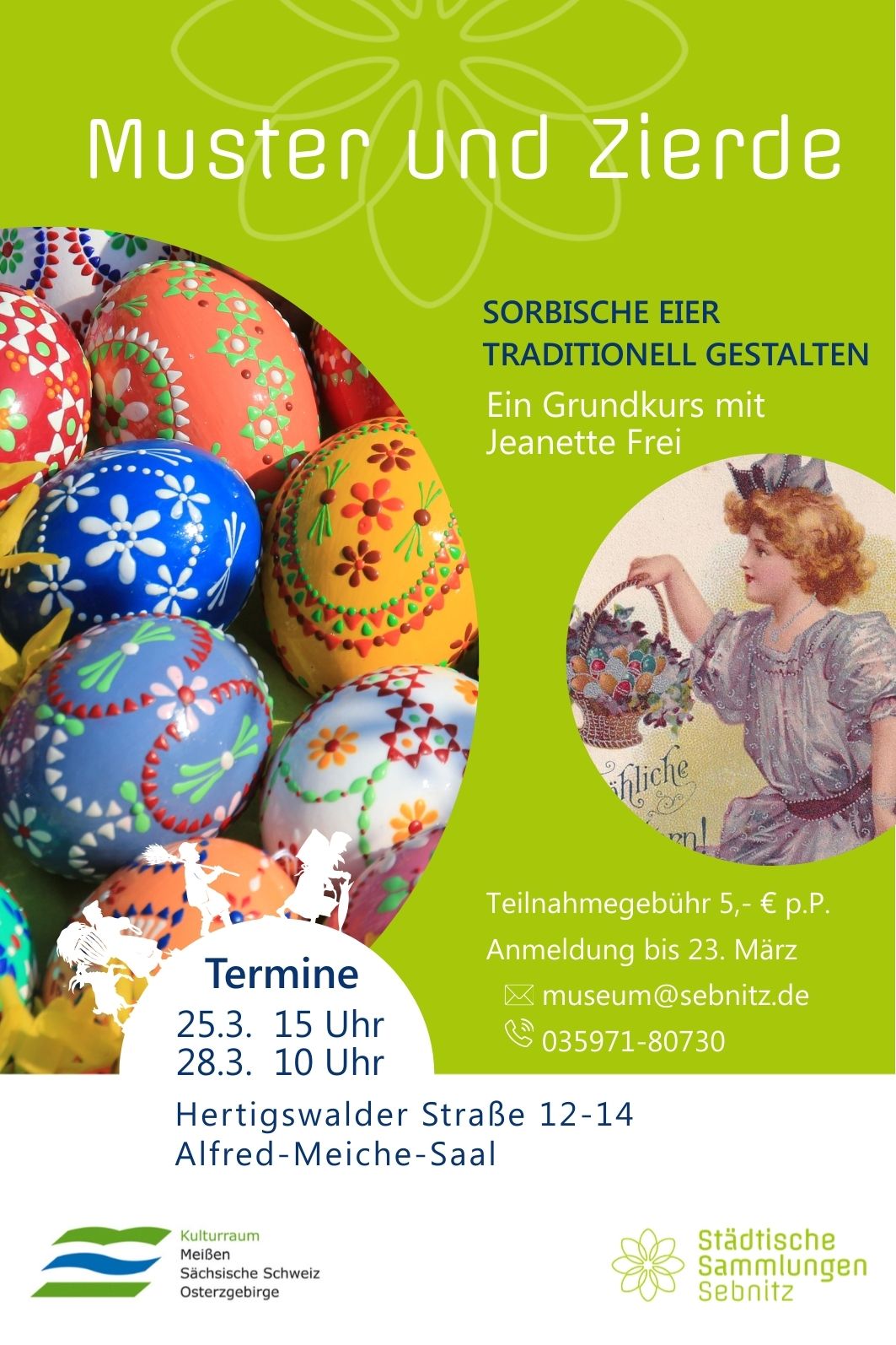 Ostereier gestalten Frei