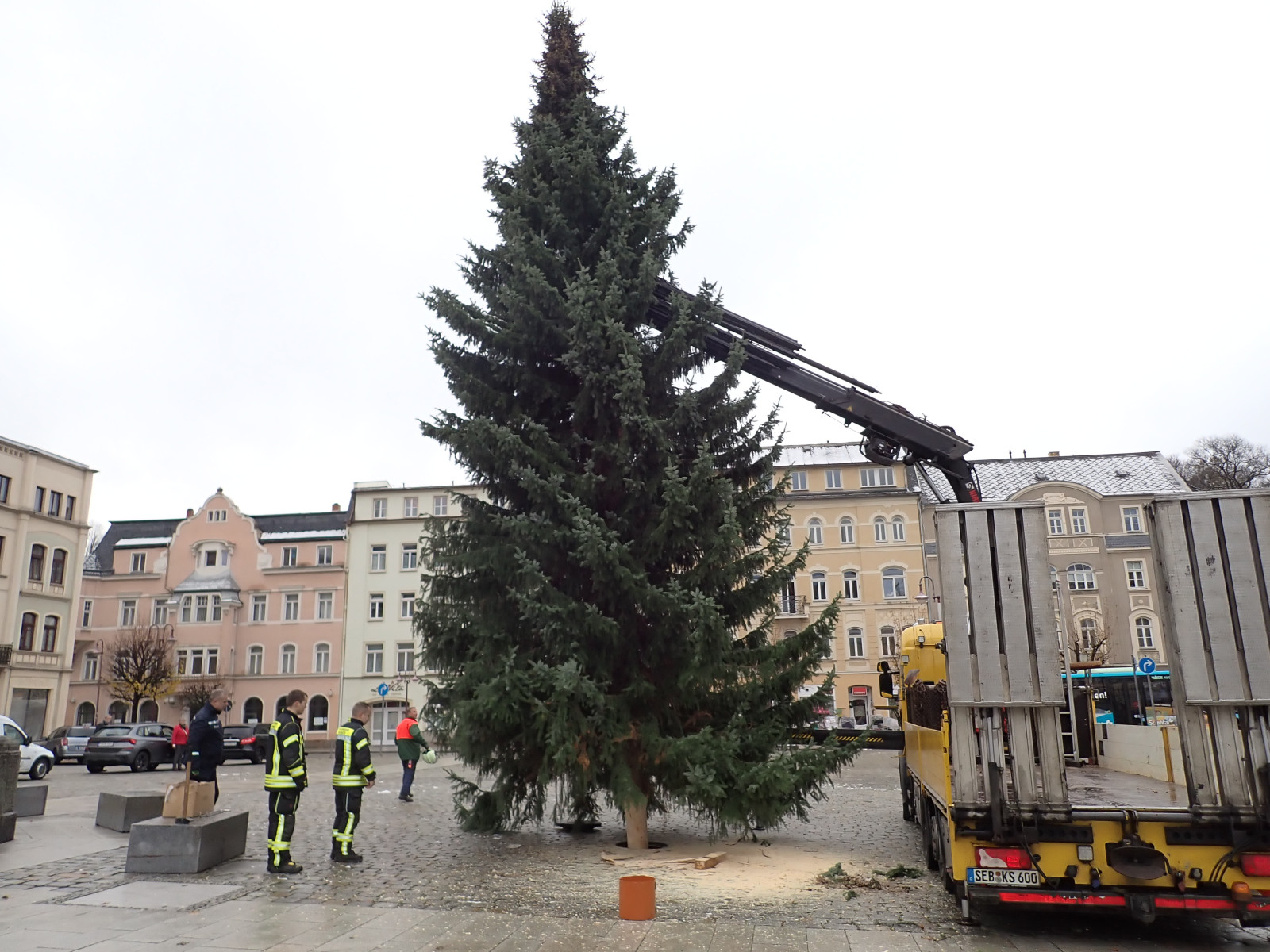 Weihnachtsbaum Markt