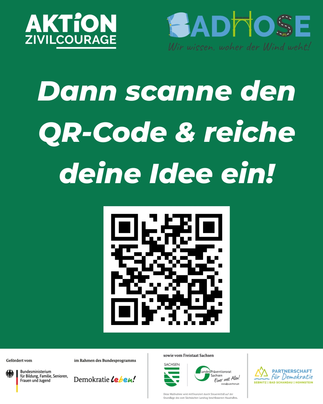 Projektaufruf Jugendforum