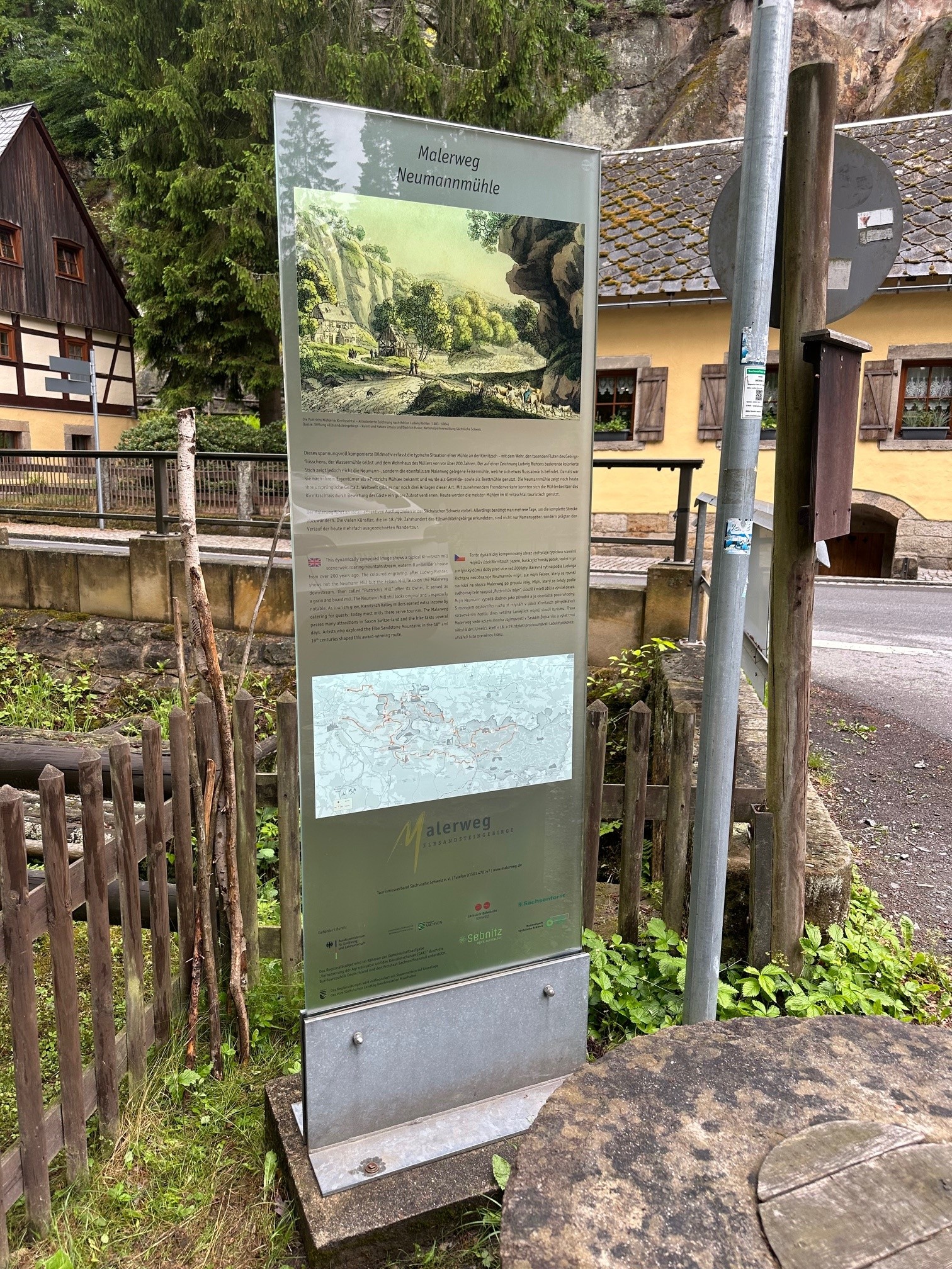Stele Malerweg