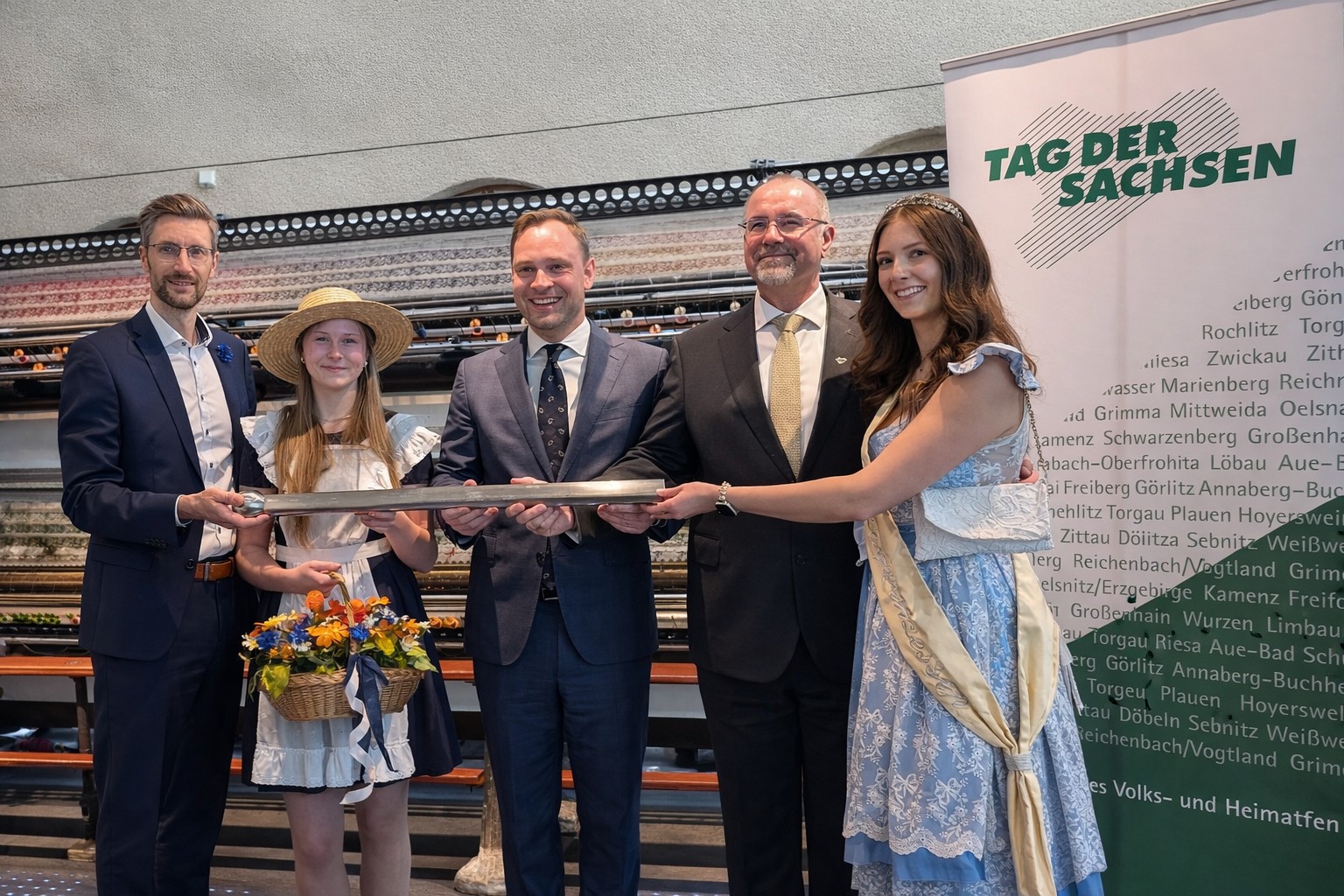 TdS Staffelstabübergabe Plauen