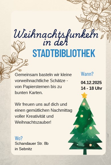 Weihnachtsfunkeln Stadtbibo