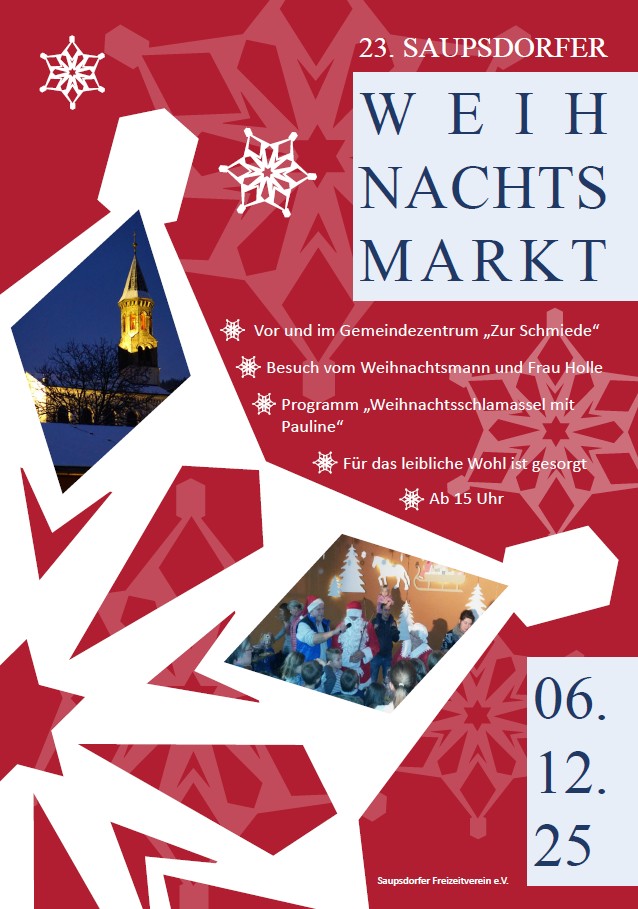 Weihnachtsmarkt Saupsdorf