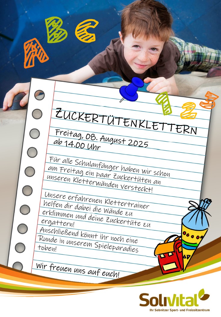 Zuckertütenklettern