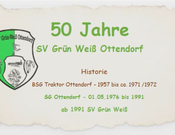 Banner 50 Jahre g w Ottendorf