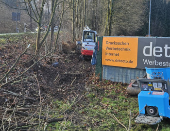 Baumfällungen Borderless Trail