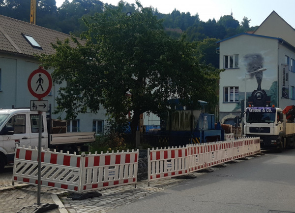 Baustelle Tillig