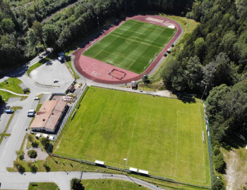 Waldstadion Drohne