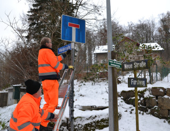 Umbenennung Str.namenschild