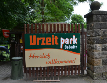 Schild Urzeitpark