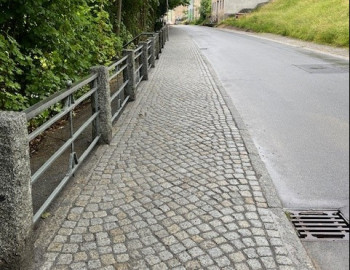 Gehweg  Böhm Str fertig