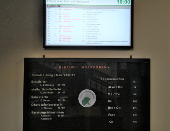 Info Display Gymnasium