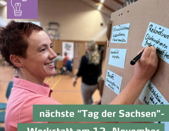 Tag der Sachsen Werkstatt