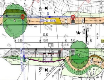 Lageplan neue Bushaltestelle LH
