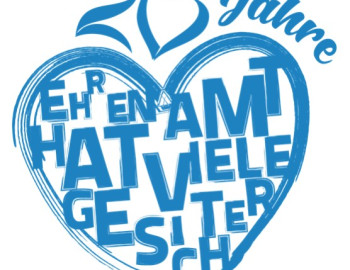 20 Jahre Ehrenamt Logo