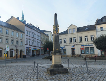 Postmeilensäule Markt