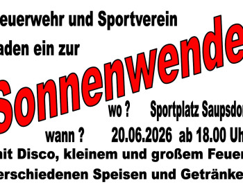 Sonnenwende Saupsdorf