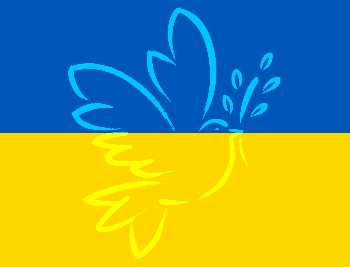 Ukraine Fahne