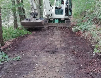 grenzüberschreitender Fahrradweg