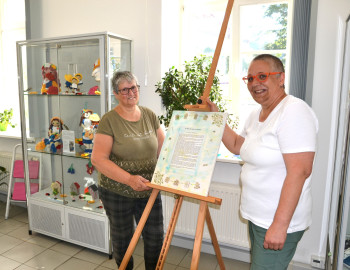 Ausstellung Foyer Wimpel